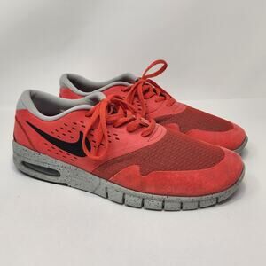 Nike Eric Koston 2 Max Light Crimson Black Athletic Shoes Sneakers Men Size 10.5